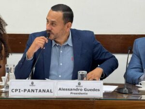 Alessandro Guedes, vereador e presidente CPI das enchentes do Jd. Pantanal