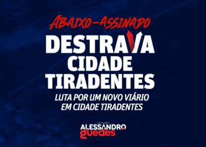 novo acesso viário Cidade Tiradentes